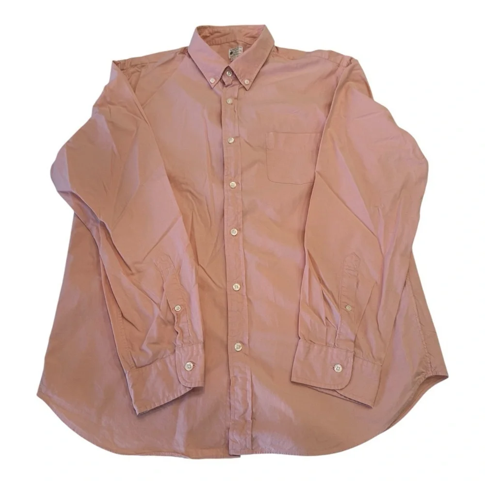 J. Crew Long Sleeve Sunwashed Oxford Size XL